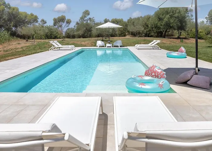 Clicksardegna Con Piscina Privata Vicino Ai Campi Di Padel Olmedo