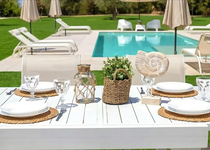 Villa Clicksardegna Con Piscina Privata Vicino Ai Campi Di Padel Olmedo